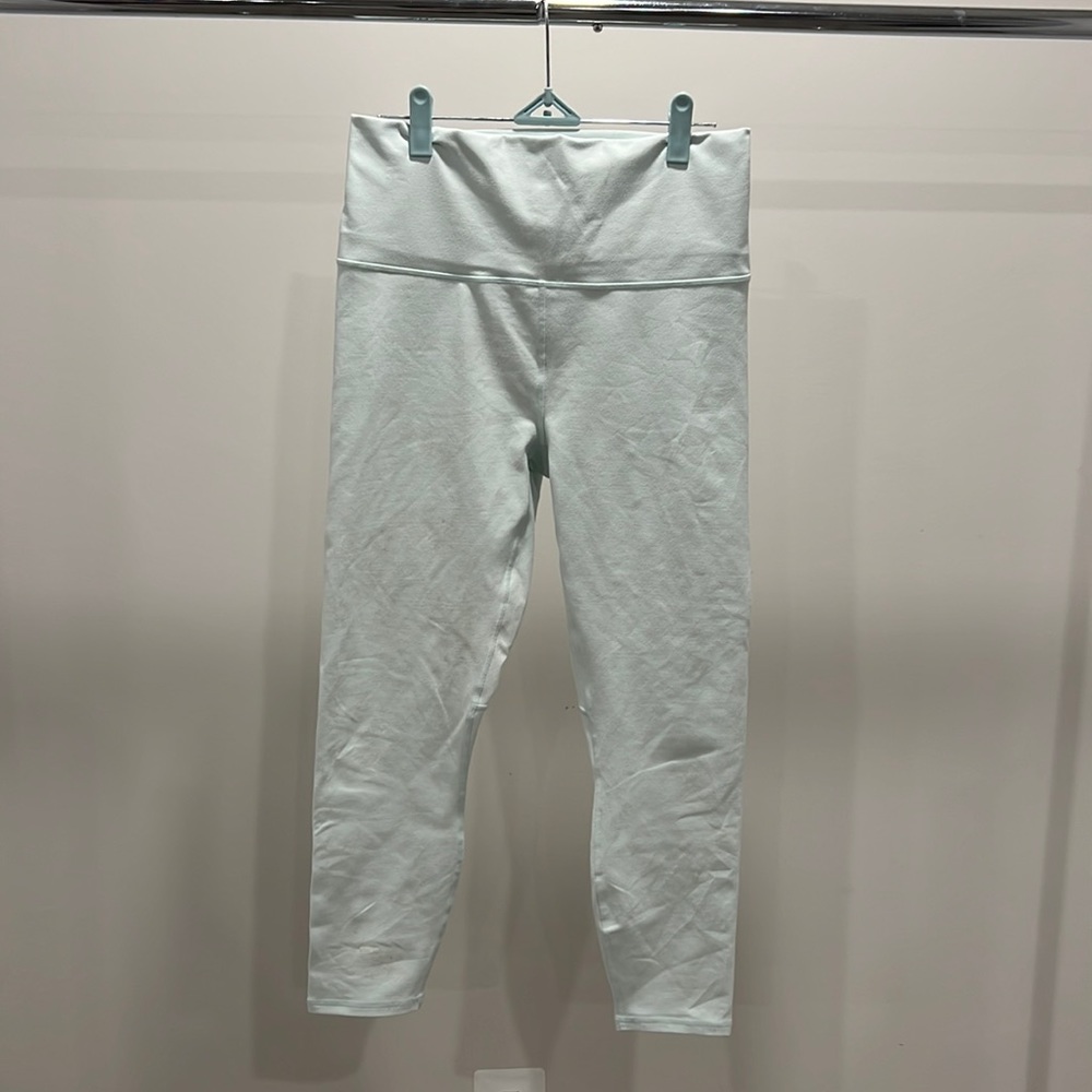 PowerHold by Fabletics mint green leggings size medium